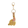 All the Luck in the World Beaded Keychain - Banana