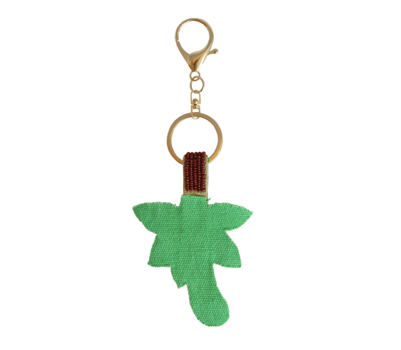 Beaded Keychain - Palmtree