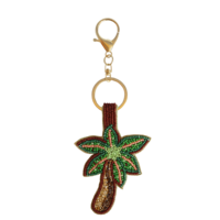 Sleutelhanger met Kraaltjes - Palmboom