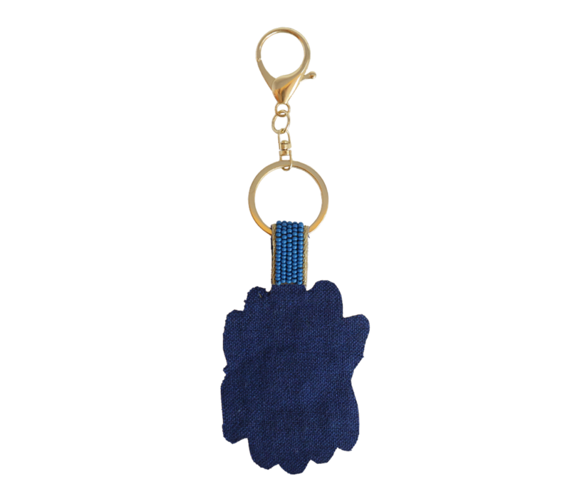 Beaded Keychain - Eye