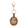 All the Luck in the World Beaded Keychain - Cat