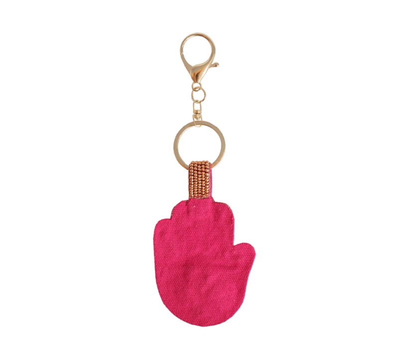 Beaded Keychain - Hand