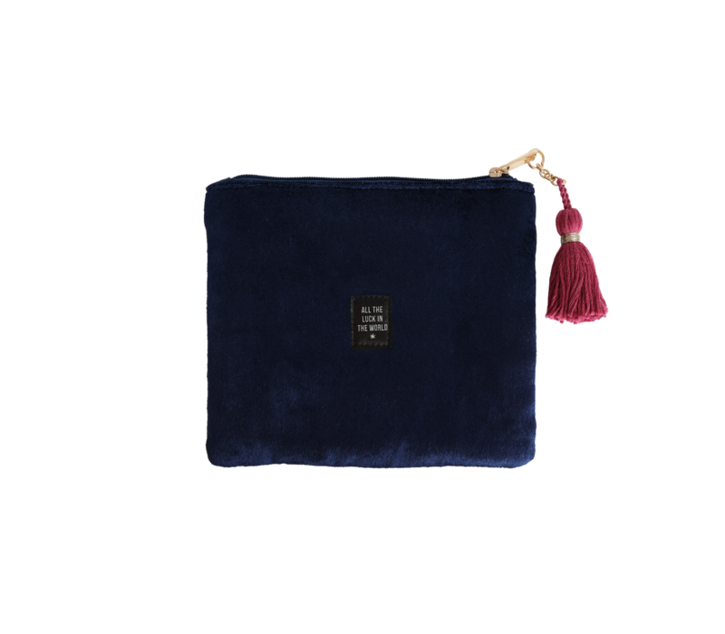 Medium Beaded Wallet - Sun and Moon