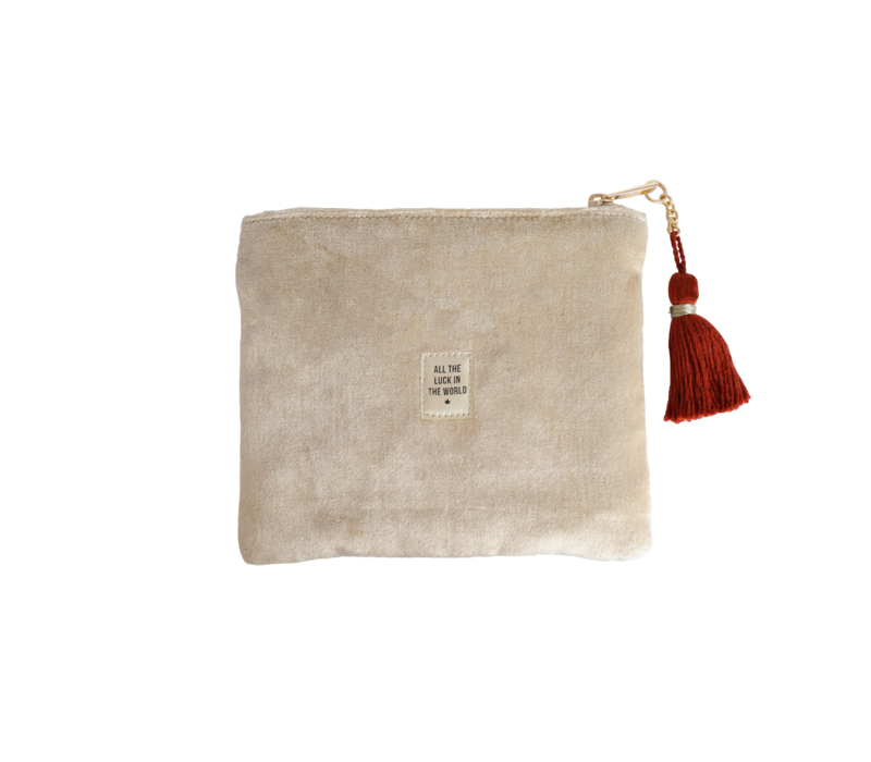 Medium Etui met Kraaltjes - Tortelduifjes