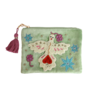 All the Luck in the World Medium Beaded Wallet - Lucky Bird