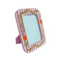 Beaded Photo Frame -  Snake