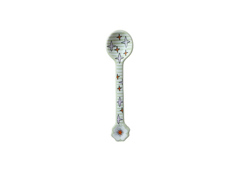 All the Luck in the World Lepel met Witte Bloem en Sterren