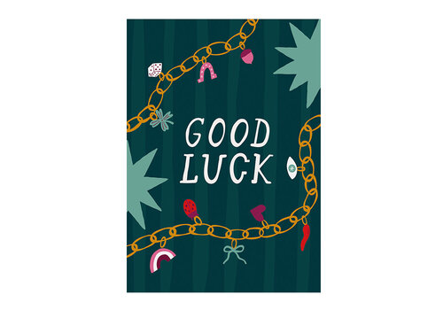 All the Luck in the World Kaart - Good Luck ketting