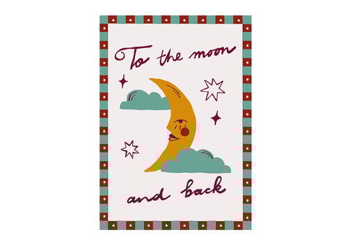 All the Luck in the World Kaart - To the moon and back