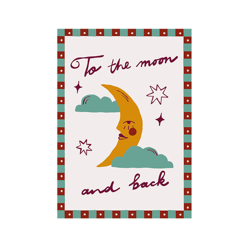 Kaart - To the moon and back 