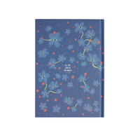 Notitieboekje Blauwe Bloemen