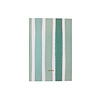 All the Luck in the World Small Notebook Notes with Stripes Green White
