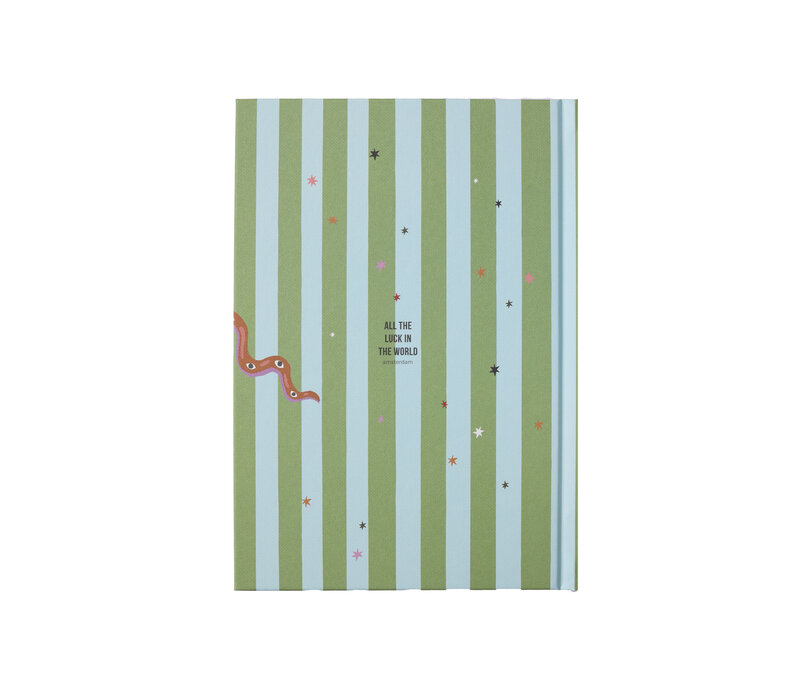 Notebook Snake with Stripes