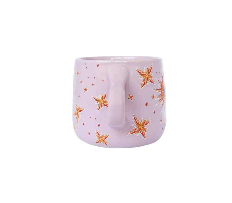 Mug Lilac with Sun