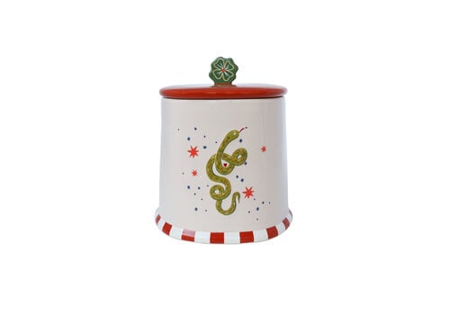 All the Luck in the World Jar Snake with Stars