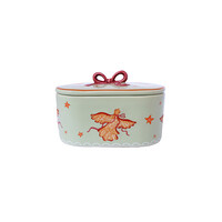Jar Bird with Bow