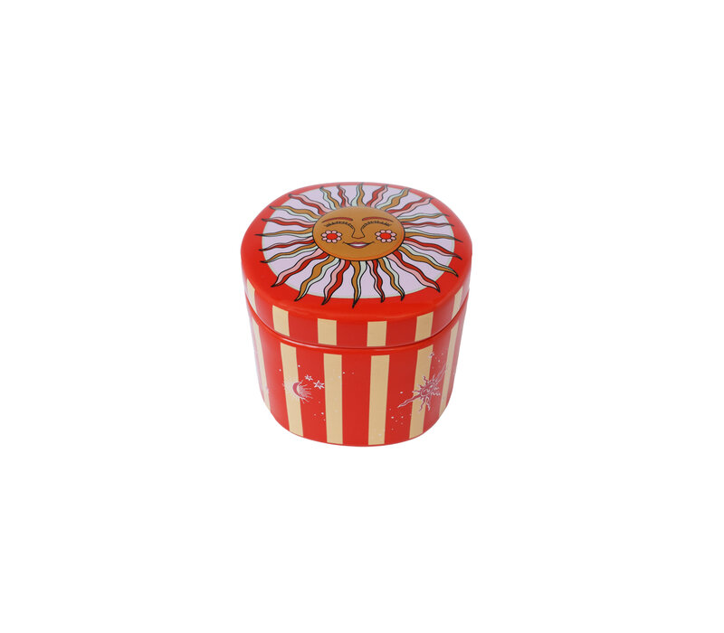 Jar with Stripes and Sun