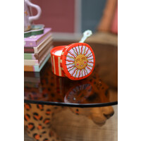 Jar with Stripes and Sun