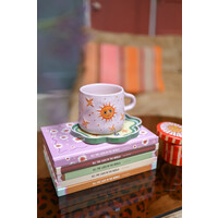 Mug Lilac with Sun
