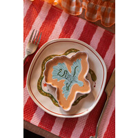Serving Plate Bird with Sun