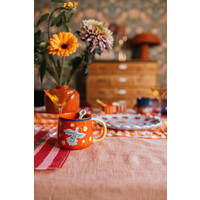 Mug Red with Bird