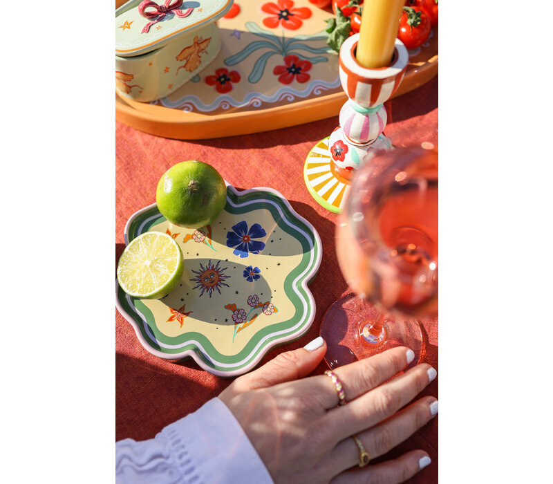 Serving Plate Lucky Clover