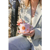 Mug Lilac with Sun
