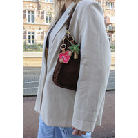 Sleutelhanger met Kraaltjes - Palmboom