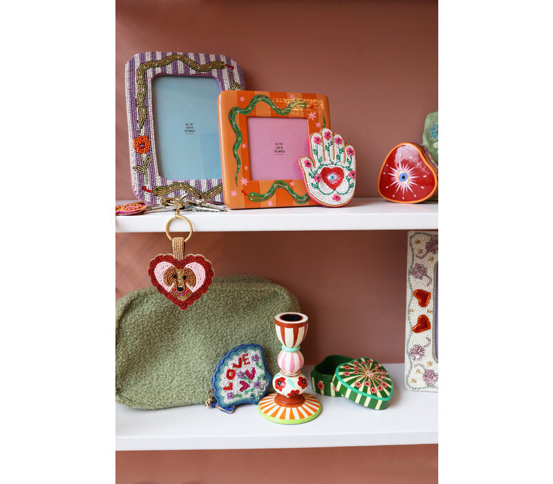 Kleine Etui - Hand met Bloemen