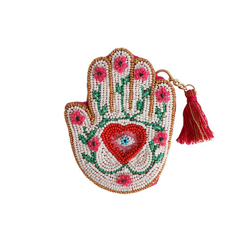 Tiny Wallet - Flowery Hand 