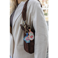 Beaded Keychain - Hand