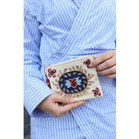 Medium Etui met Kraaltjes - Tortelduifjes