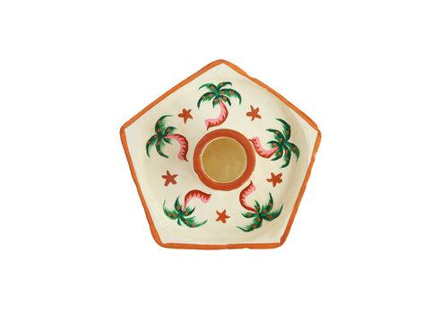All the Luck in the World Candleholder Palmtree