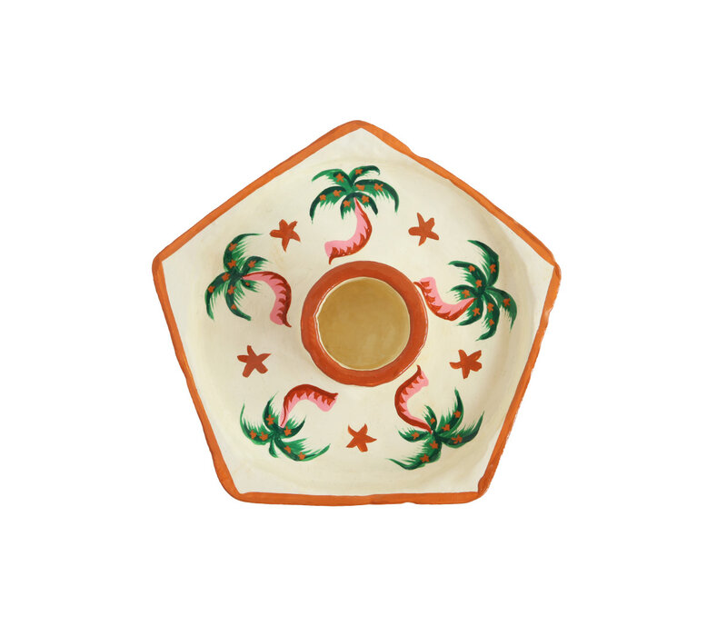 Candleholder Palmtree