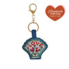 All the Luck in the World Beaded Keychain - Love Shell