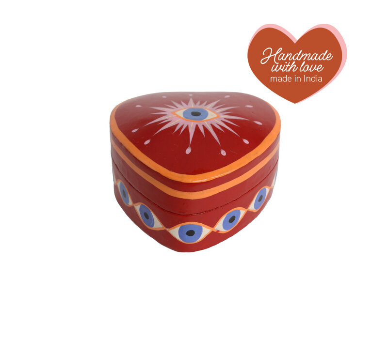 Heartshaped Box with Eyes