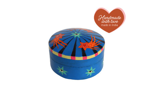 All the Luck in the World Rond Doosje met Sterren Ogen