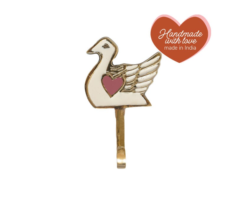 Hook Brass Swan