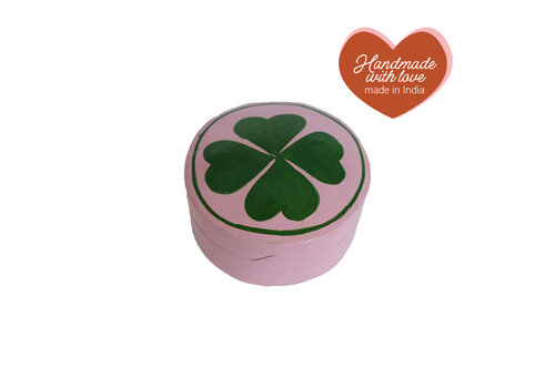 All the Luck in the World Medium Doosje Lucky Klaver