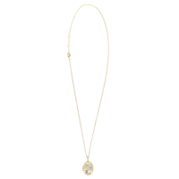 Medaillon Ketting Medium - Sprankelende Hartjes