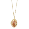 All the Luck in the World Medaillon Ketting Medium - Luipaard