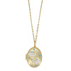 All the Luck in the World Medaillon Ketting Medium - Zwanen