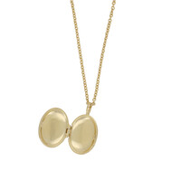 Medaillon Ketting Medium - Luipaard
