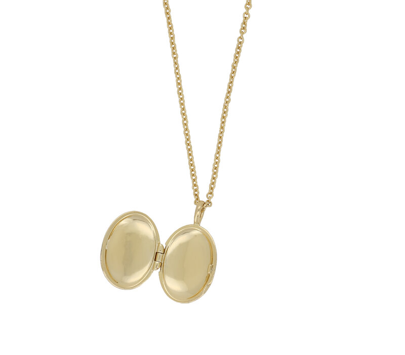 Medaillon Ketting Medium - Zon