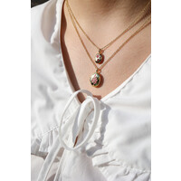 Medaillon Ketting Medium - Slang