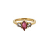 All the Luck in the World Ring Marquise Stone - Pink