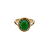 All the Luck in the World Ring Opal Halo - Green
