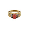 All the Luck in the World Ring Oranje Steen Halo - Goud