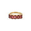 All the Luck in the World Ring 5 Oval Stones - Pink