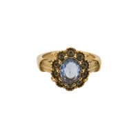 Ring Flower Halo - Blue